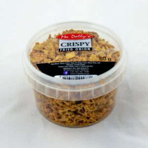 Tub of Crispy Onion 80g (Pack of 8)